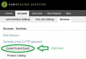 Create Product Export Datafeed File From CJ.com